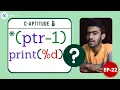 int Pointer C-Aptitude Ep - 22 Interview Preparation Tamil code io