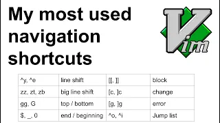 My most used vim shortcuts for navigation