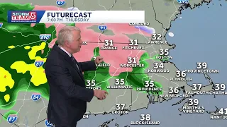 Wintry mix to bring slippery evening commute