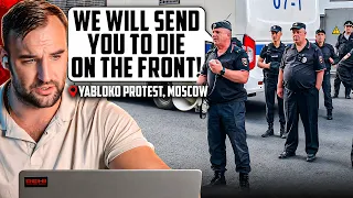 “WE WILL SEND YOU TO DIE ON THE FRONT!” Police Threatens the Young Who Vote for Yabloko