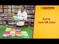 Download Lagu Korvai Semi Silk Sarees | 13.09.2025 | Sri Kumaran Silks Salem