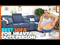 SOFA FOR HEAVY DUTY PERSON BEST STRONG SOFA FOR HOME ON AMAZON 2022