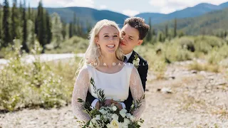 Where You Go I Will Go Intimate Christ-Centred Wedding outside Calgary Adam Danielle
