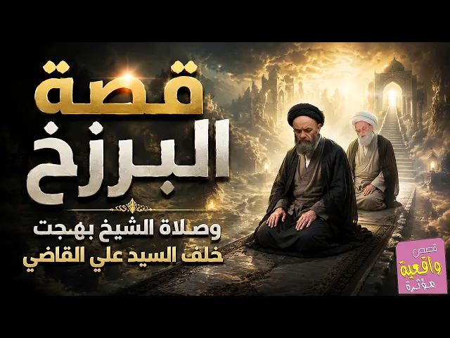 ⁣قصة البرزخ وصلاة الشيخ بهجت خلف السيد علي القاضي