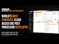 MANUSpost developer - CNC post processor developer