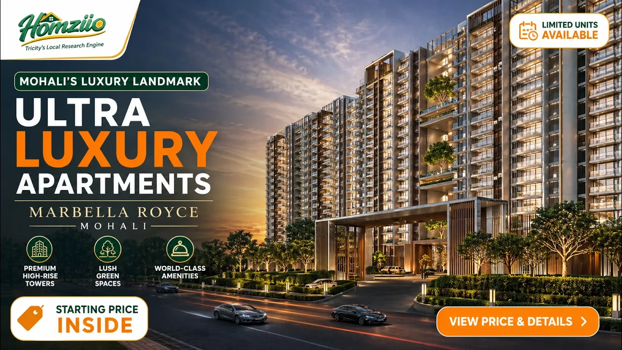 Marbella Royce Mohali | 4/5 BHK Luxury Flats