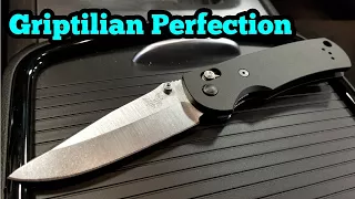 Benchmade Griptilian CPM20CV AWT Scales Review - How to make a great folding knife even better