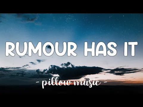 Download MP3 Rumour Has It - Adele (Lyrics) 🎵