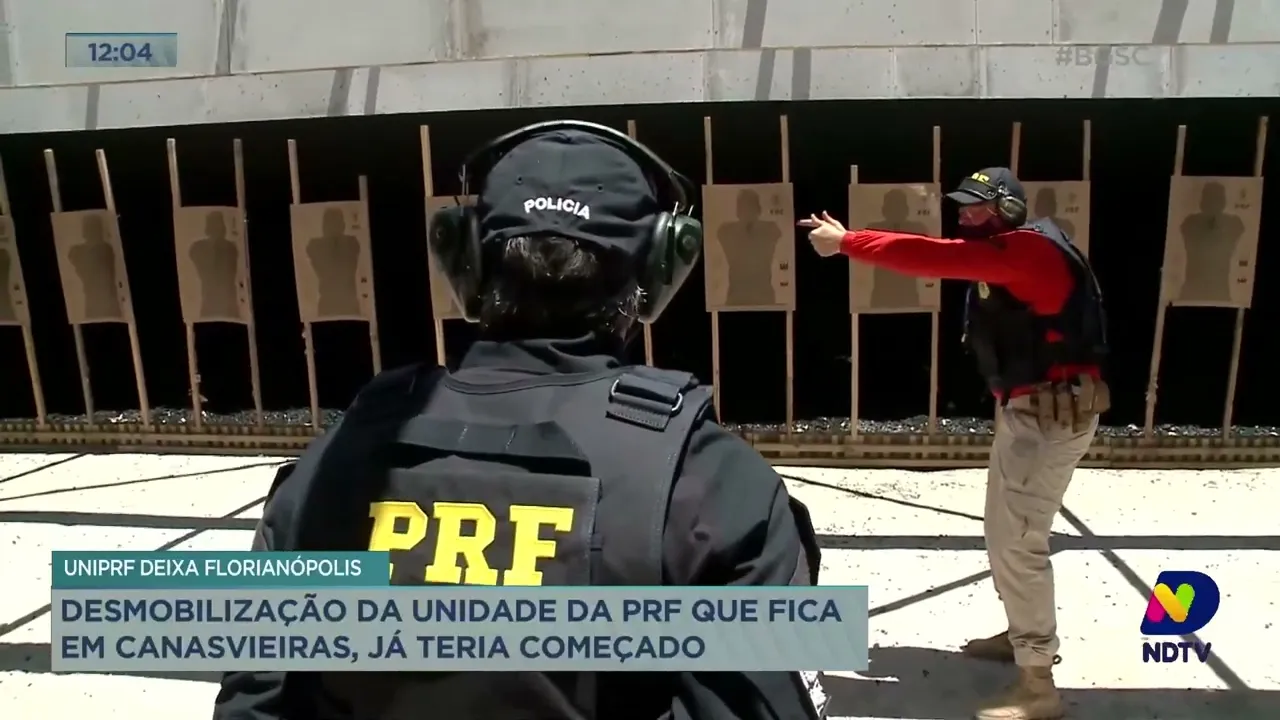 UniPRF deixa Florianópolis: começa desmobilização da PRF do bairro de Canasvieiras