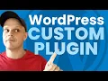 How to Create a Custom WordPress Plugin for Your Website PHP HTML CSS JS Tutorial