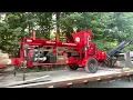 Timberwolf Pro-LP in Action Firewood Processor and Auto Load Trailer