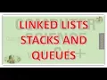 CLASS 12 CS CHAPTER 10 LINKED LISTS STACKS AND QUEUES PART 1 IN HINDI