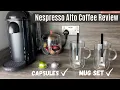 Nespresso Vertuo Alto Mug Set Coffee Capsule Review Alto Dolce VS Intenso Alto Glass Reviews