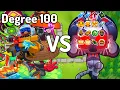 All Degree 100 Vanilla Paragons VS God Boosted VTSG