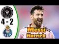 Download Lagu Messi Hat-Trick 💥 Inter Miami vs Porto 4-2- All Goals \u0026 Highlights - Club World Cup 2025