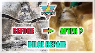 Fiberglassing our Sailboats BILGE! Will our NEW skills pay off? – SV YARREH Ep.16