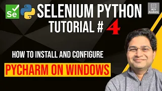 Selenium Python Tutorial - How to Install Pycharm on Windows