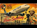 LIVE Novice Plane Spotting Attempt PDX Airport - Portland OR