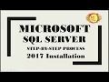Microsoft SQL Server 2017 Installation Step By Step Process