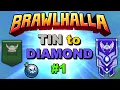 Download Lagu Brawlhalla TIN to DIAMOND using ALL Legends! #1 • RANKED 1v1