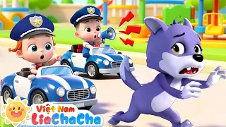 🚓 Wee-woo, những cảnh sát nhỏ bắt sói nghịch ngợm | LiaChaCha - Ca Nhạc Thiếu Nhi Việt Nam