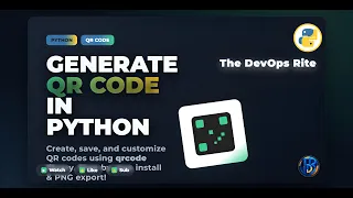 How to Generate QR Code Using Python QR Code Generator Tutorial The DevOps Rite