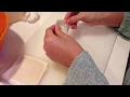 QuickTip How to fold a Wonton wrapper - Pork Dumplings