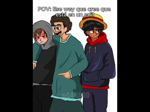 Ese amigo que cree que está en un edit... #shorts #animation #funny