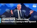 Lagu “Carney Got in Trump’s Head,” Newsom Hails Carney’s Historic WEF Speech on Global Leadership | AQ1B