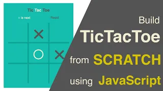 Build Tic Tac Toe using HTML CSS Javascript