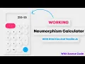 Neumorphism Calculator With Html Make Neumorphism Calculator With Vanilla Js