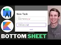 Bottom Sheet Dialog Android Studio Kotlin Example Tutorial - ViewModel