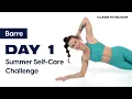 30-Minute Advanced Total-Body Barre Challenge Day 1 POPSUGAR Fitness