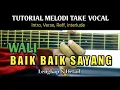Download Lagu BAIK BAIK SAYANG - WALI ( TUTORIAL MELODI ) Intro,Verse,Reff,Interlude