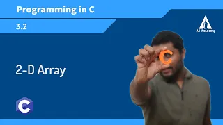 2D Array Programming in C EST102 KTU Malayalam