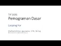 Looping For Java