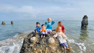 Liburan ke Pantai #barbiejowo #liburan #pulauseribu #pulauuntungjawa 