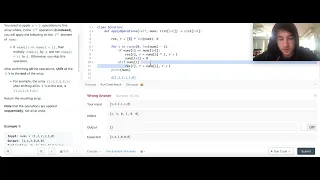 Leetcode 2460 Apply Operations to an Array