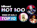 Lagu Billboard Hot 100 Top 10 Countdown For August 3, 2024 | Billboard News