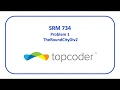topcoder SRM 734 Problem 1 - TheRoundCityDiv2