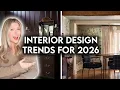 TOP 10 INTERIOR DESIGN HOME DECOR TRENDS FOR 2026