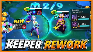 *REWORKED* KEEPERS HAVE A FREE QSS NOW!!! (INSANE BUFF) - BunnyFuFuu | Teamfight Tactics