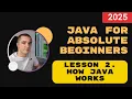 Java for absolute beginners Lesson 2 Understanding How Java Works Behind the Scenes