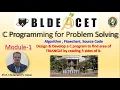Algorithm Flowchart Source Code C program to find area of triangle