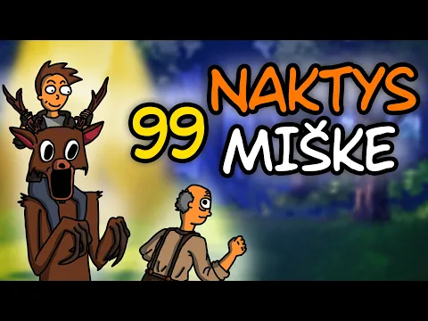 Video Thumbnail: Išgyventi 99 Naktis Miške Su Seniu!
