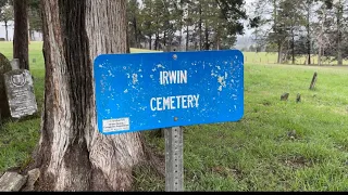 Early Appalachian Irwin Cemetery Est Early 1800 s