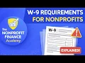 W-9 Form for Nonprofits What It Is When You Need It IRS Guide