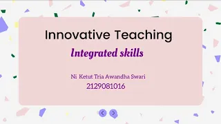 Download Innovative teaching strategy (integrated skills) - Cloze procedure technique MP3