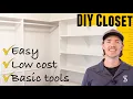 Build Your Dream DIY Closet The Easy Way Step-by-Step Tutorial