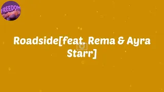  lyrics roadside 234 remix feat rema u0026 ayra starr mahalia